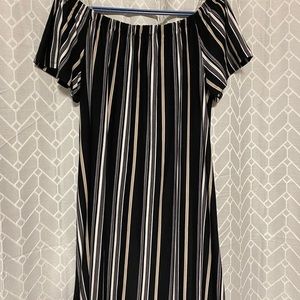 Off the shoulder dress